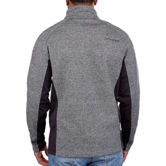 SPYDER Men's Half Zip Sweater Jacket NWT Size M - Picture 2 of 6